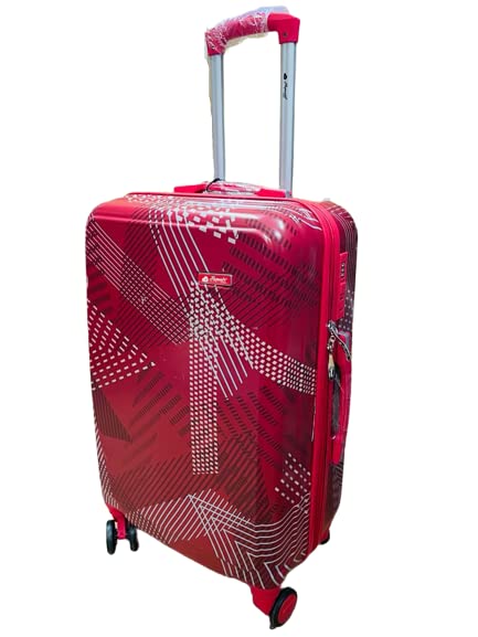 Da Tasche Flymate Paris Arist Hard Luggage (SMALL-20INCH(55CM), RED) - Image 3