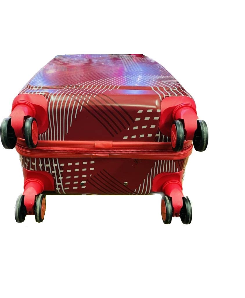 Da Tasche Flymate Paris Arist Hard Luggage (SMALL-20INCH(55CM), RED) - Image 4