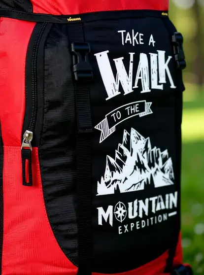 Climate Proof Water Resistance 59L Color Red Rucksack Tracking Bags Rucksack - 59 L (Multicolor) - Image 9