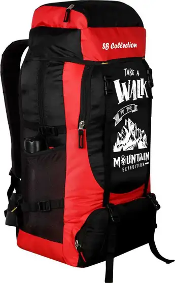 Climate Proof Water Resistance 59L Color Red Rucksack Tracking Bags Rucksack - 59 L (Multicolor) - Image 8