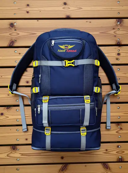 NEXTSPEED Fast Look New Trekking bag Rucksack bag Rucksack - 90 L Rucksack - 90 L (Blue, Grey) - Image 2