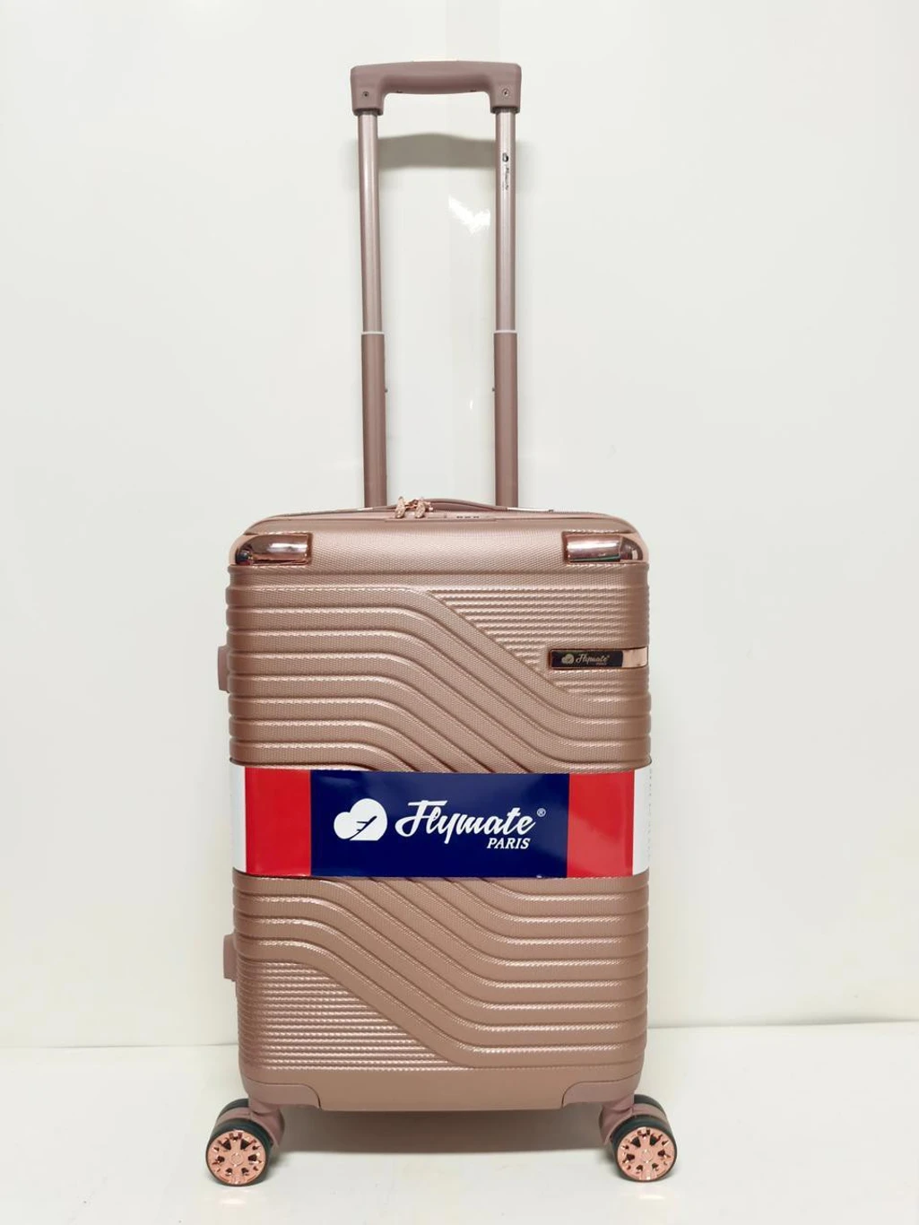 Small Check-in Suitcase (55 cm) 4 Wheels - GOLDEN GOLD 20IN - Gold