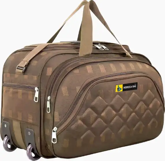 Rebecca (Expandable) 60L Strolley Duffel with wheels (56 Cm) Duffel With Wheels (Strolley) - Image 5