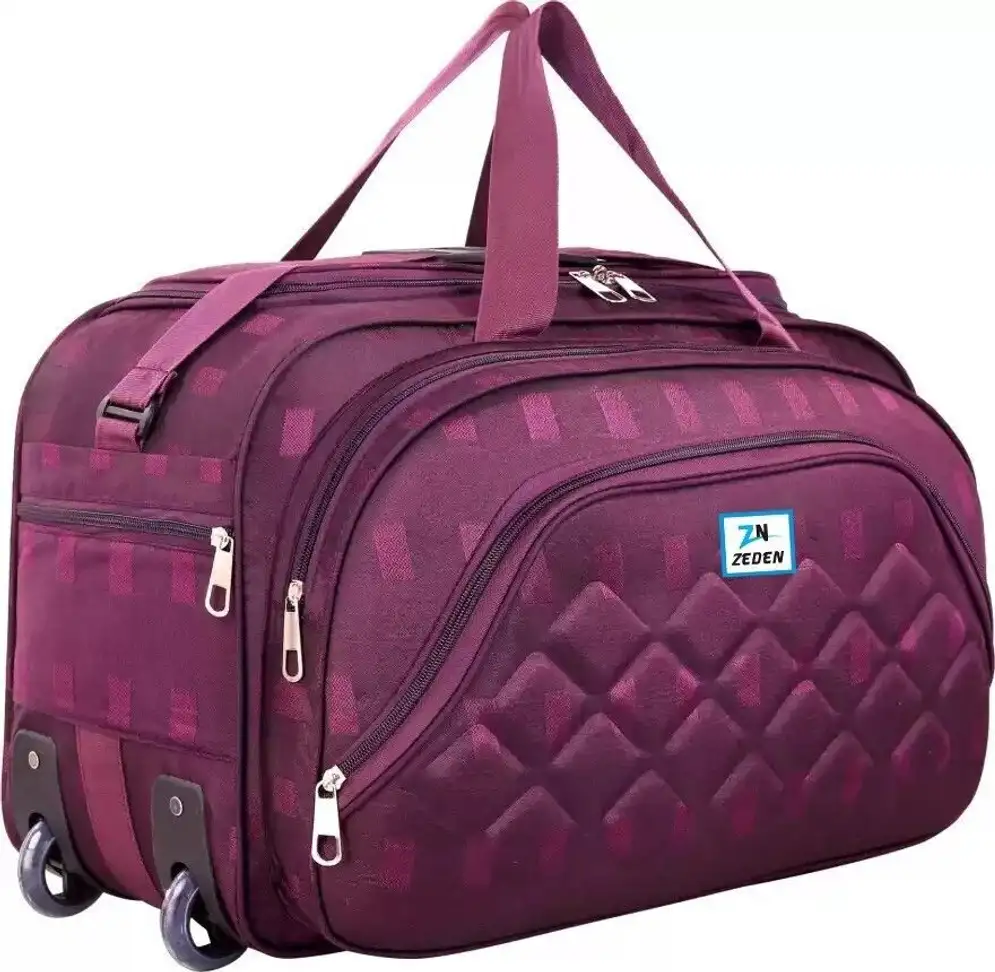 UNIQUE BAG & HEAVERSACK Duffel With Wheels - Image 4