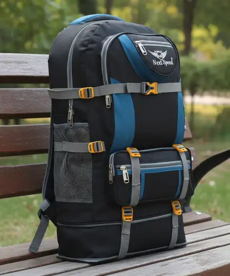 Tracking bag New Trekking bag Rucksack bag Rucksack - 90 L Rucksack - 90 L (Black, Multicolor)