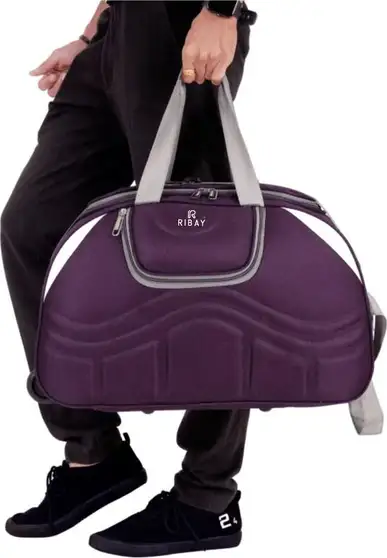 Duffel Bag - Luggage Travel with 2 wheels Duffel With Wheels Duffel With Wheels - Image 4