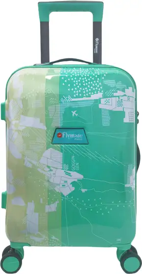 flymate paris Suitcase Combo (Green) - Image 3