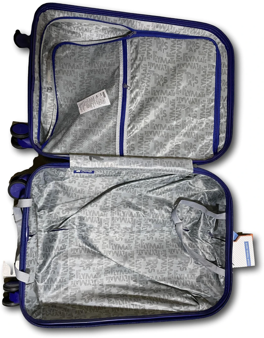Large Check-in Suitcase (75 cm) 4 Wheels - STRIPES BLUE 28INCH - Blue - Image 7