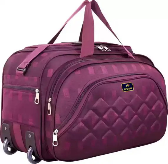 ZEDEM Travel Duffle With Wheel Duffel With Wheels (Strolley) - Image 5