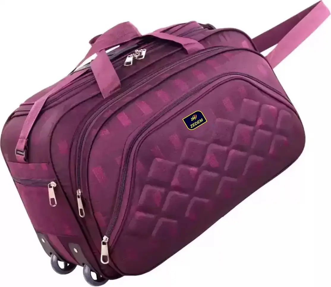 ZEDEM Travel Duffle With Wheel Duffel With Wheels (Strolley) - Image 4