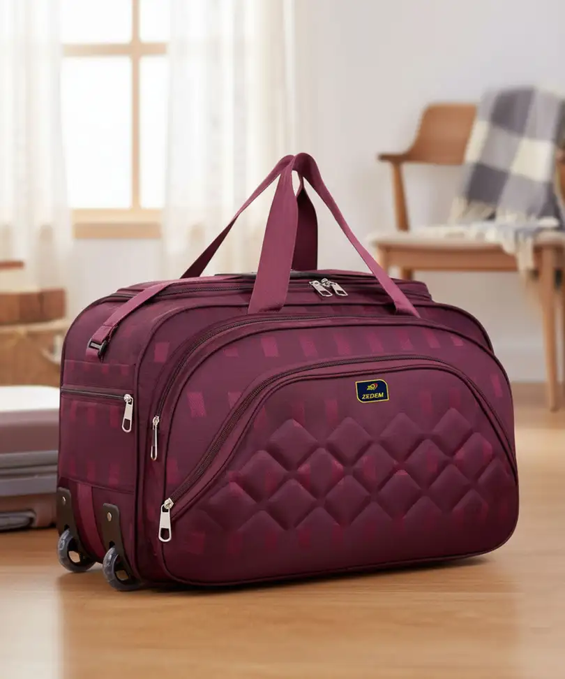 ZEDEM Travel Duffle With Wheel Duffel With Wheels (Strolley) - Image 2